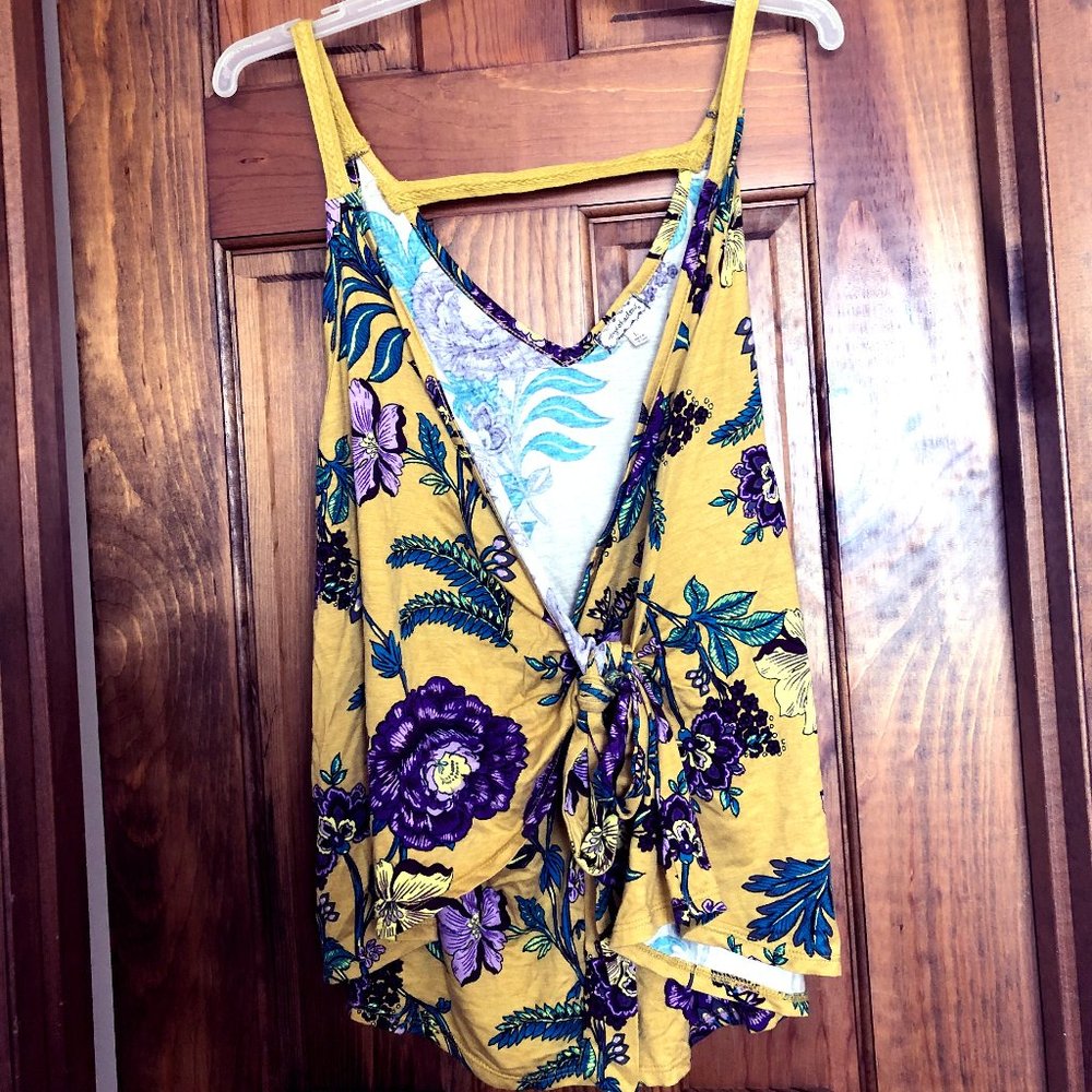 Floral Wrap Shirt